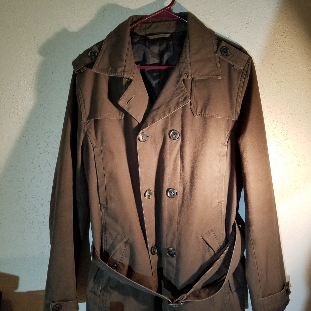 Topman Double Breasted Coat